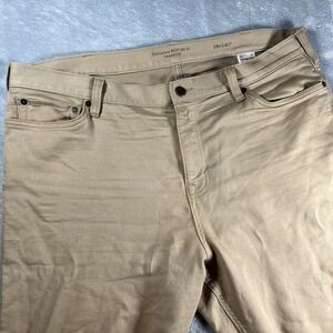 Banana Republic Traveler‎ Jeans Mens 38x31 (Tag 38x34) Brown Pants
